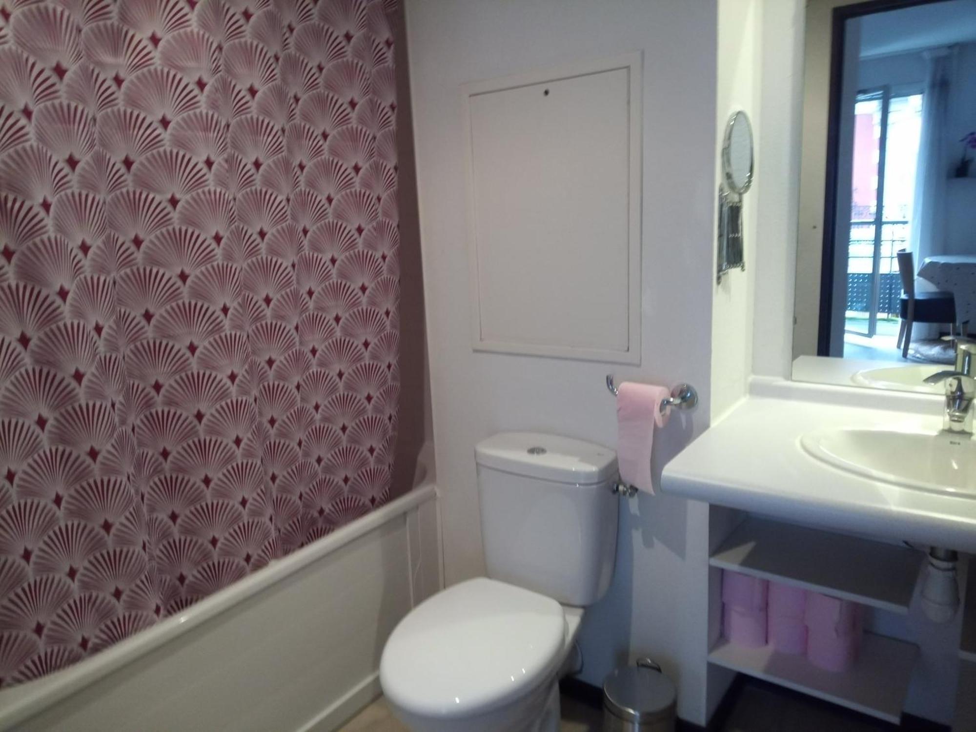 Agreable Studio Familial A Lourdes, Proche Gare Bagian luar foto