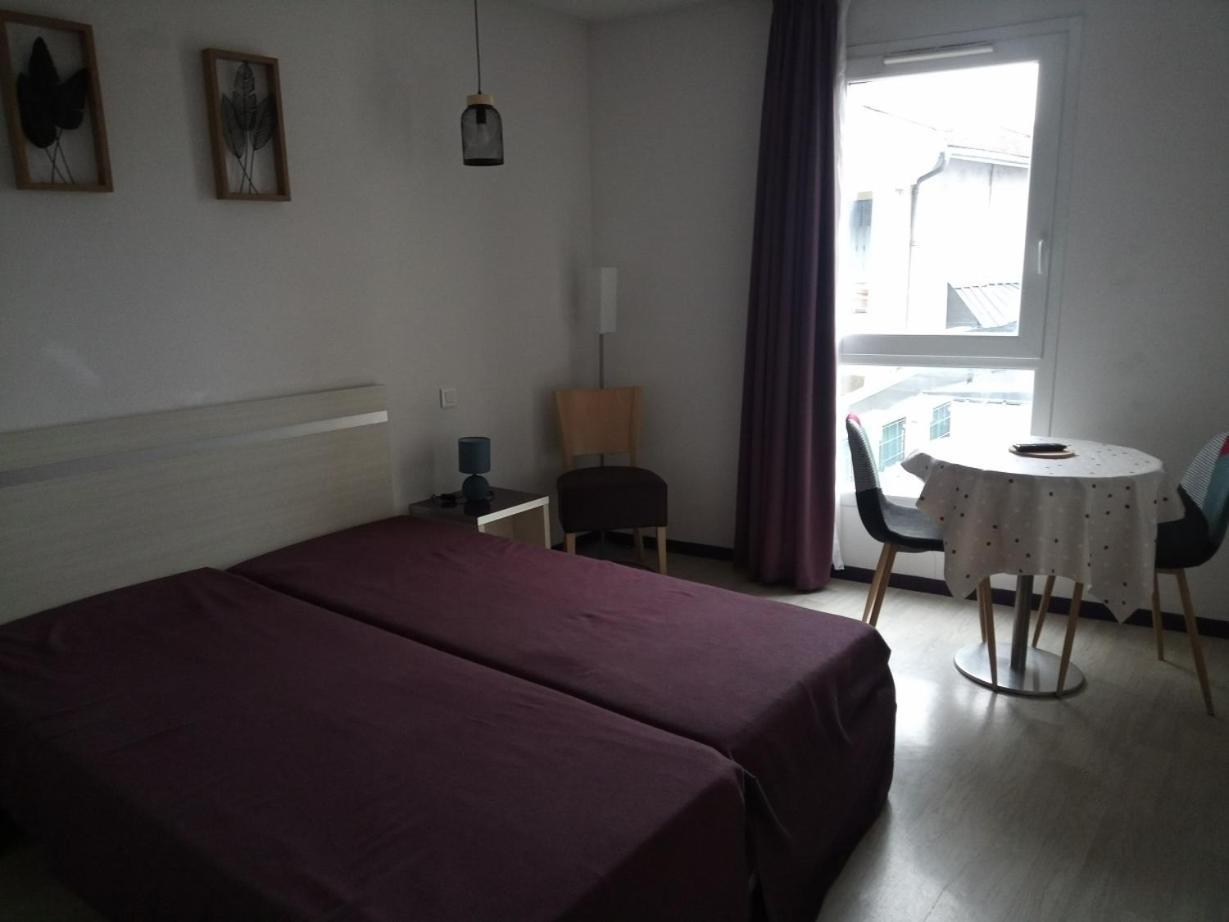 Agreable Studio Familial A Lourdes, Proche Gare Bagian luar foto